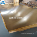 Folha de bronze brilhante de 1mm CuZn35 H62 / placa de bronze